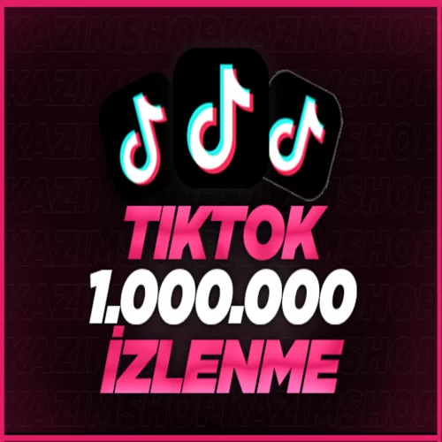  ⭐GARANTİLİ TİKTOK 1.000.000 İZLENME⭐